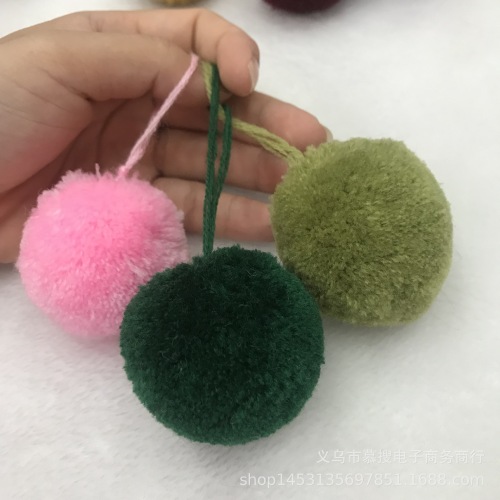 Spot Supply 3-6cm Yangmei Ball Cashmere Ball DIY Handmade Jewelry Accessories Hairy Ball