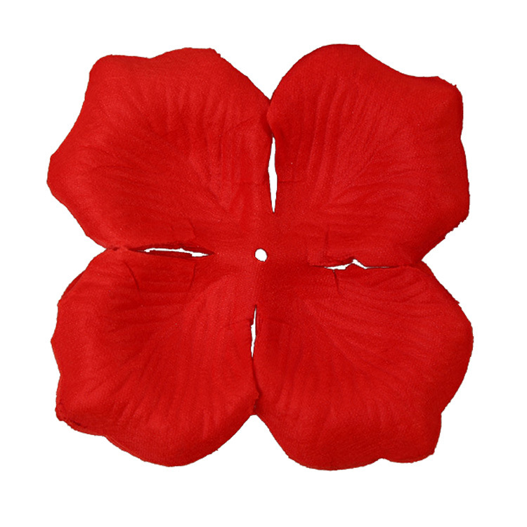 婚庆用品仿真撒花瓣婚礼婚房布置装饰用品三角玫瑰花瓣