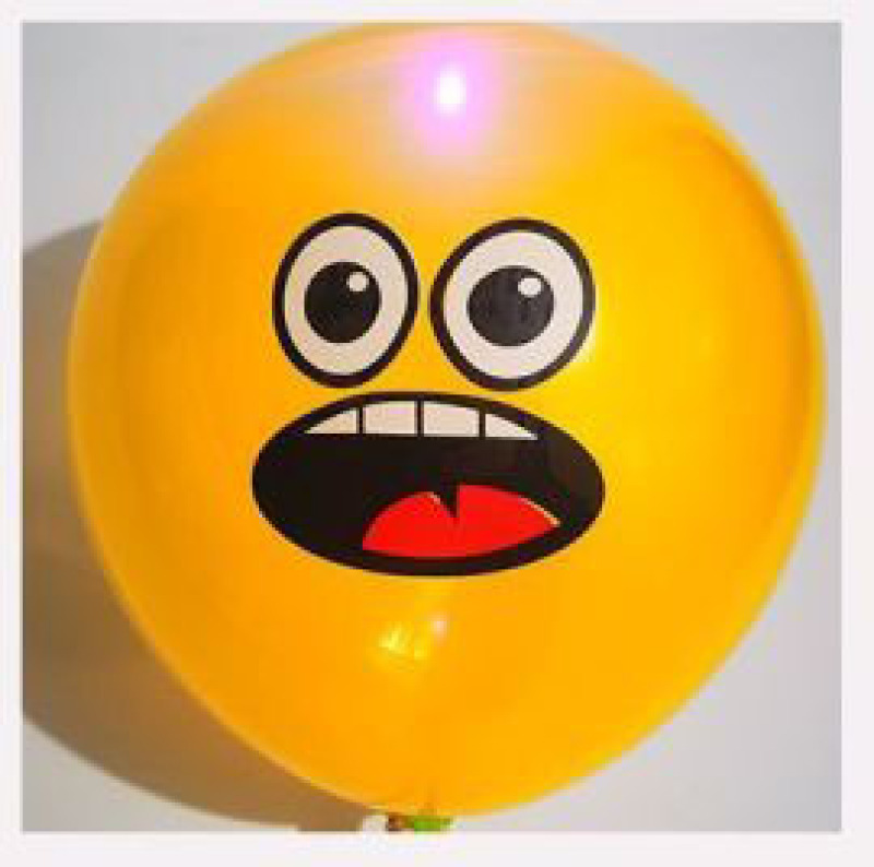 扎爆气球表情包图片
