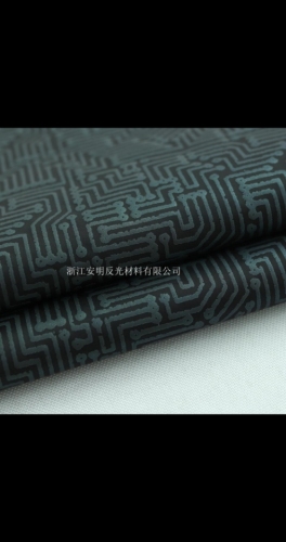 black colorful small line nylon fabric