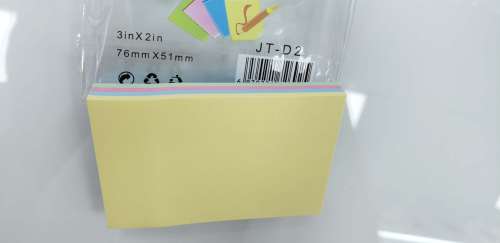 3*2 Colored Paper Color Core Sticky Note Note Note Note Book