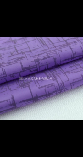 purple colorful horizontal and vertical thread nylon fabric