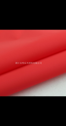 red chemical fiber fabric