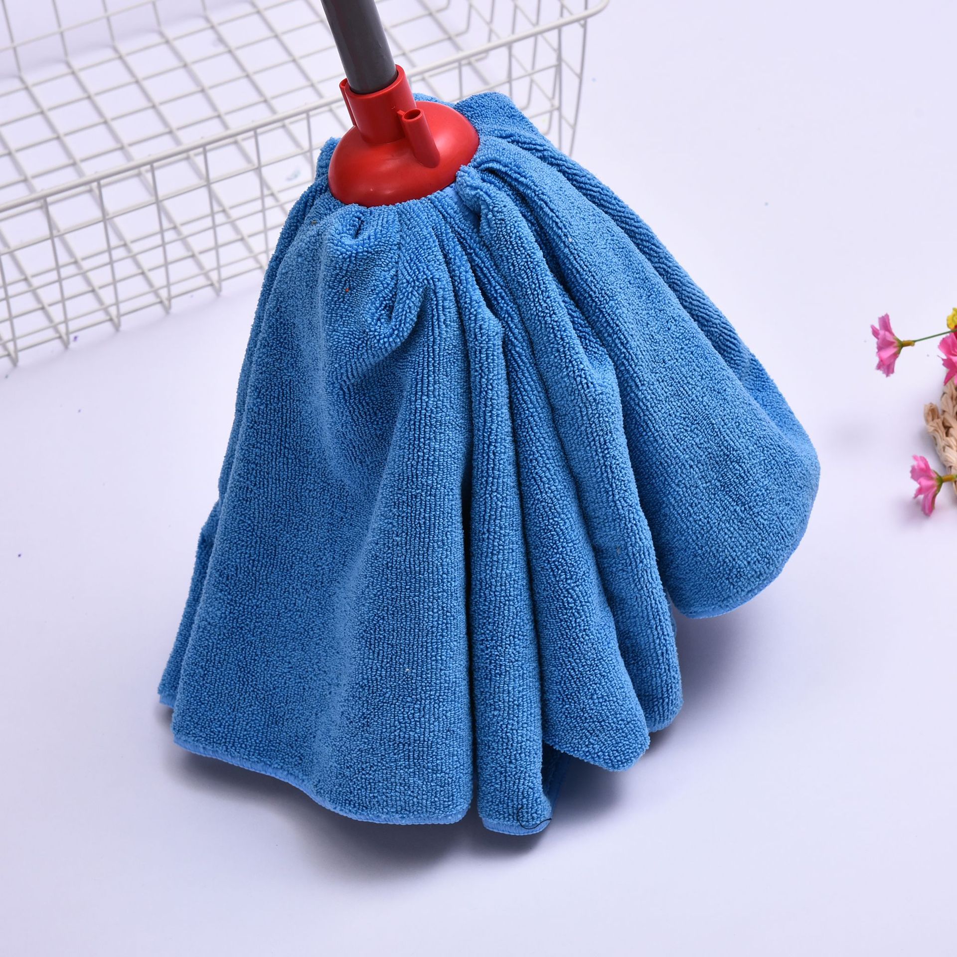 裙装超细纤维拖把超细纤维毛巾布吸水拖把家用裙子装拖把头