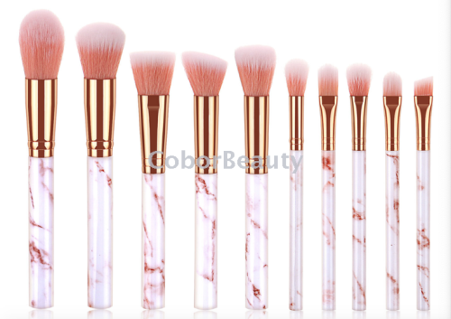 Coborbeauty Makeup Brush Marble Brush Set Blush Brush Eye Shadow Brush Beauty Tools 