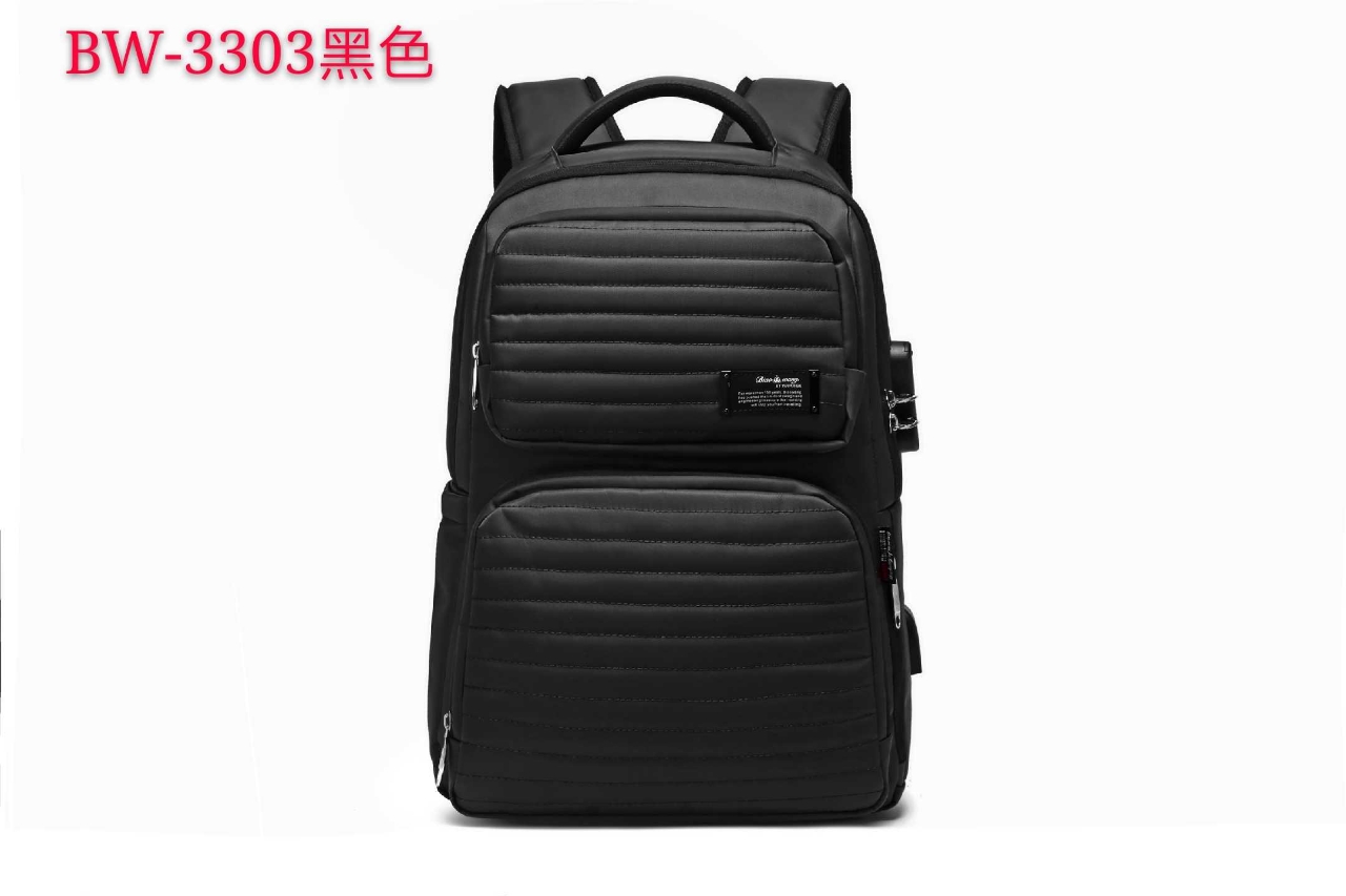 Biao Wang mens backpack casual backpack boys and girls high school students pack business computer bags