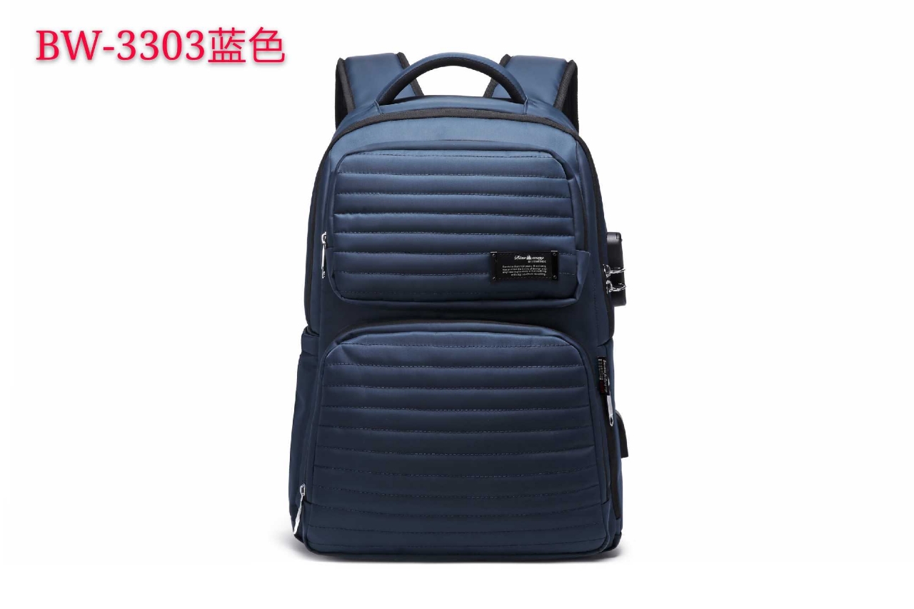 Biao Wang mens backpack casual backpack boys and girls high school students pack business computer bags