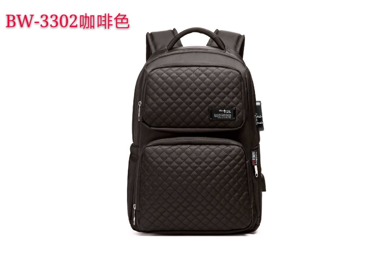 Biao Wang mens backpack casual backpack boys and girls high school students pack business computer bags