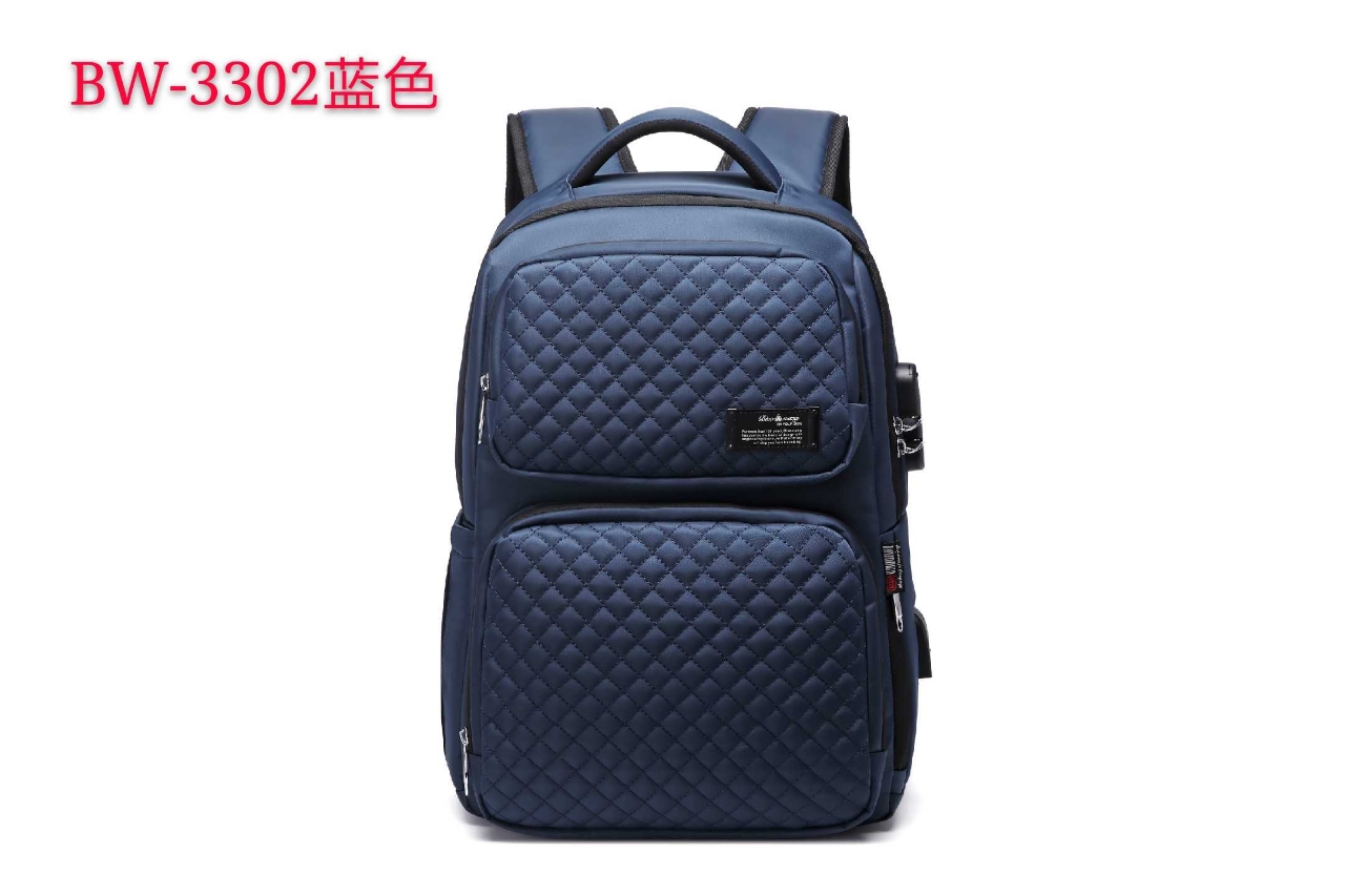 Biao Wang mens backpack casual backpack boys and girls high school students pack business computer bags