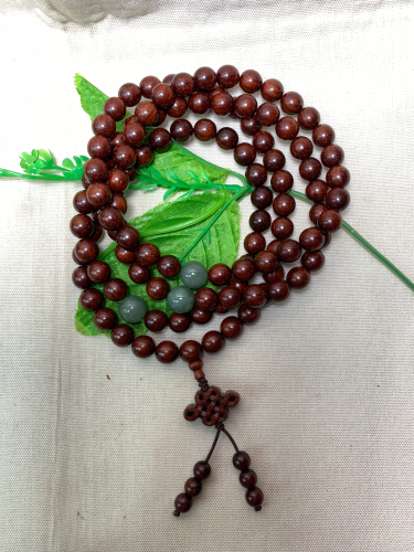 lobular rosewood beads 108 tablets * 0.8 beads bracelet ornament gifts