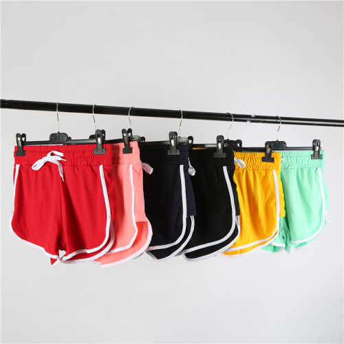 Sports Pants Summer Exercise Shorts Women‘s Outer Wear Yoga Fitness Casual Pants Running Loose High Waist Loungewear Pajama Shorts