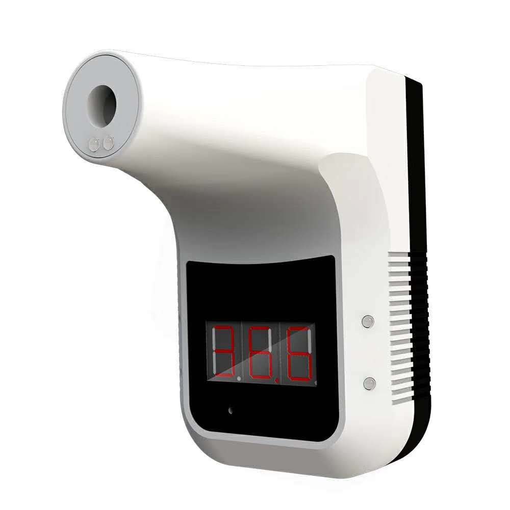 壁挂立柱式k3红外电子测温仪thermometer自动感应