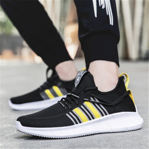 cross-border men‘s shoes summer new couple shoes flying woven trend running shoes breathable men‘s sports shoes men‘s and women‘s casual shoes