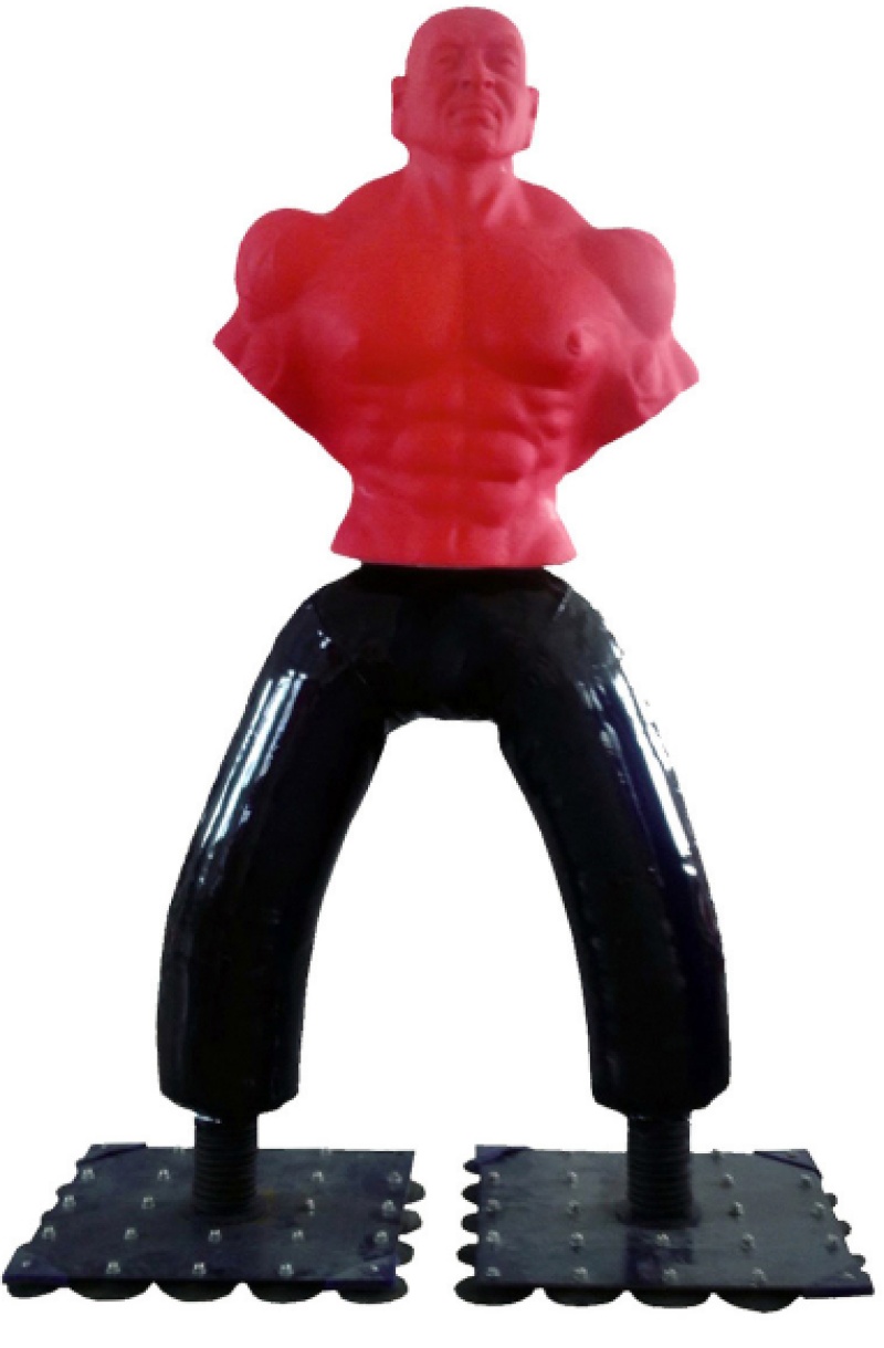 家用健身沙袋硅胶吸盘不倒翁立式沙袋_双才体育用品有限公司_义乌购