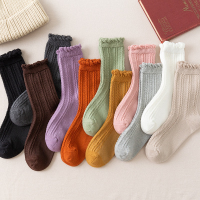 White socks getting express it in Japanese socks in the spring and summer jk lace cotton thin lolita heaps of socks