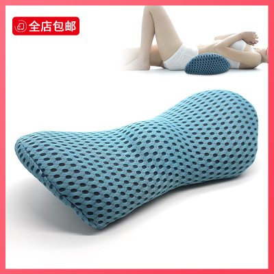 Manufacturers direct Summer car Backrest Office new hot style memory cotton car waist pillow can be printed LOGO