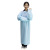 Certificate Complete CPE gown thumb cuff CPE injection plastic capacity isolation garment isolation export