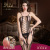 Europe and The United States foreign trade sex underwear set women's Transparent Hollowed -out leaving sexy tight suspender with open crotch net dress