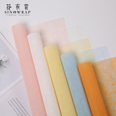 Korean Cotton Wrapping Flower Paper Non-Woven Floral Wrapping