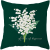 Nordic-Style Cat Printing Cotton and Linen Pillow Case