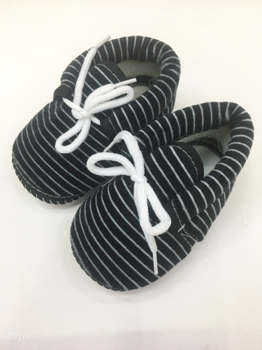 baby shoes striped cotton shoes cloth shoes high-top super soft baby shoes toddler shoes manufacturers