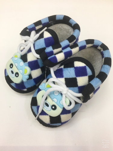 Baby Shoes Cotton Shoes Cloth Shoes High Top Super Soft Cartoon Baby Shoes Toddler Shoes Manufacturer 