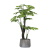 Nordic style interior hotel office building home decoration simulation bird of paradise turtle back bamboo green potted