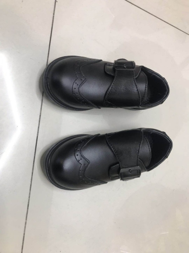 Zhou‘s Spot Children‘s Shoes New Children‘s Black Leather Shoes British Style Student Shoes Performance Shoes Boys Leather Soft-Soled Shoes