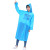 Portable PEVA Frosted non-disposable Raincoat adult thickening ening ening men's and women's Riding Mountain Poncho Long