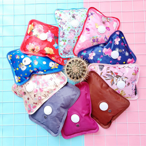 Hot Water Bag hand Warmer Baby Charging Explosion-Proof Water Injection Warm Water Bag Belly Warmer Cute Plush Female 