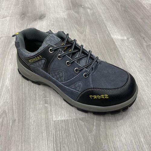 Men‘s Shoes Hot Selling Product Fashion Labor Protection Shoes Construction Site Protective Footwear Rubber Sole Men‘s Safety Shoes