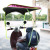 The new GM shows Transparent wind Shield electric Vehicle umbrella customizes The summer Sunblock Wind Shield electric vehicle umbrella