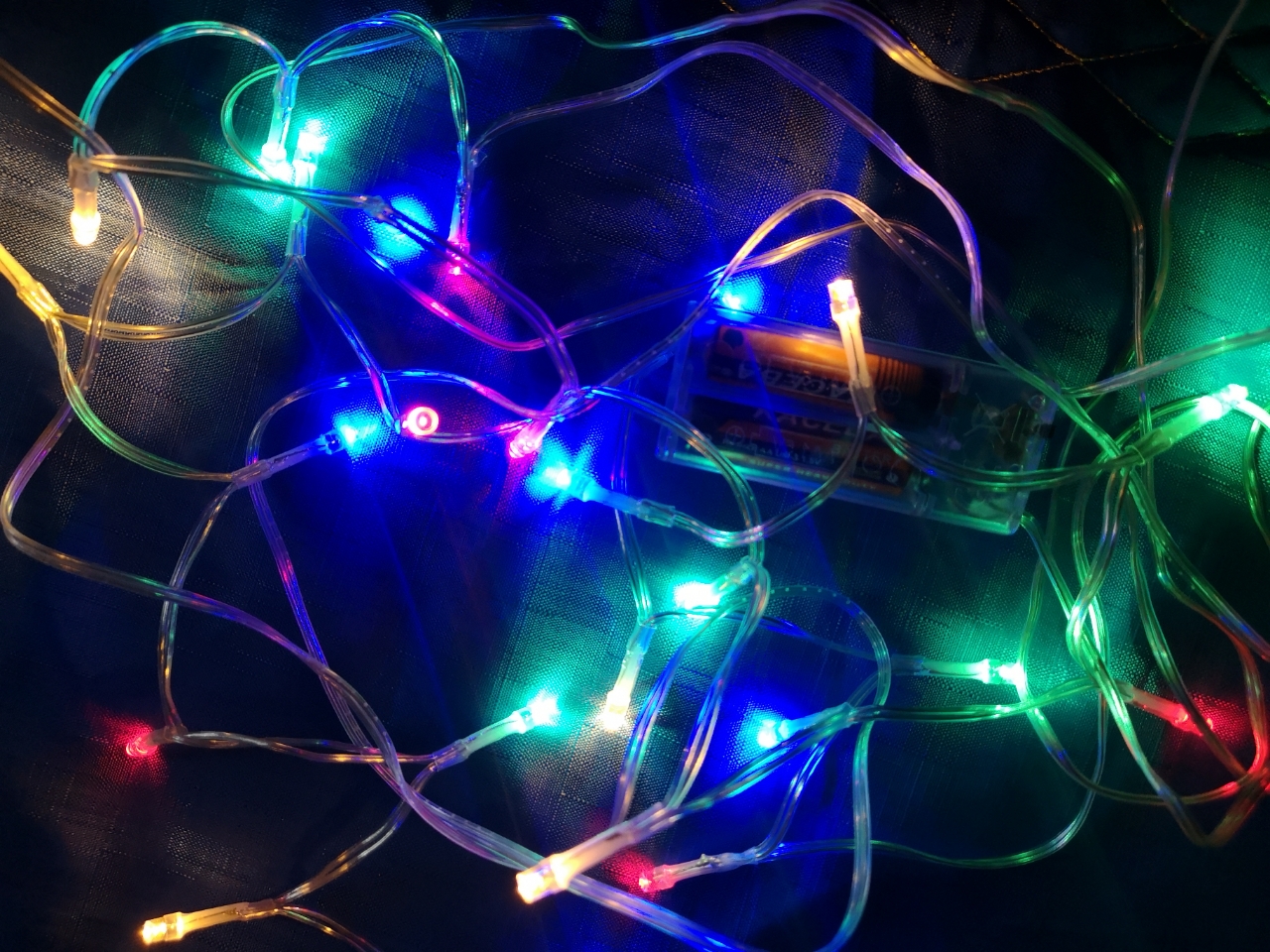 电池盒灯串usb灯带usb灯串,发光电子灯