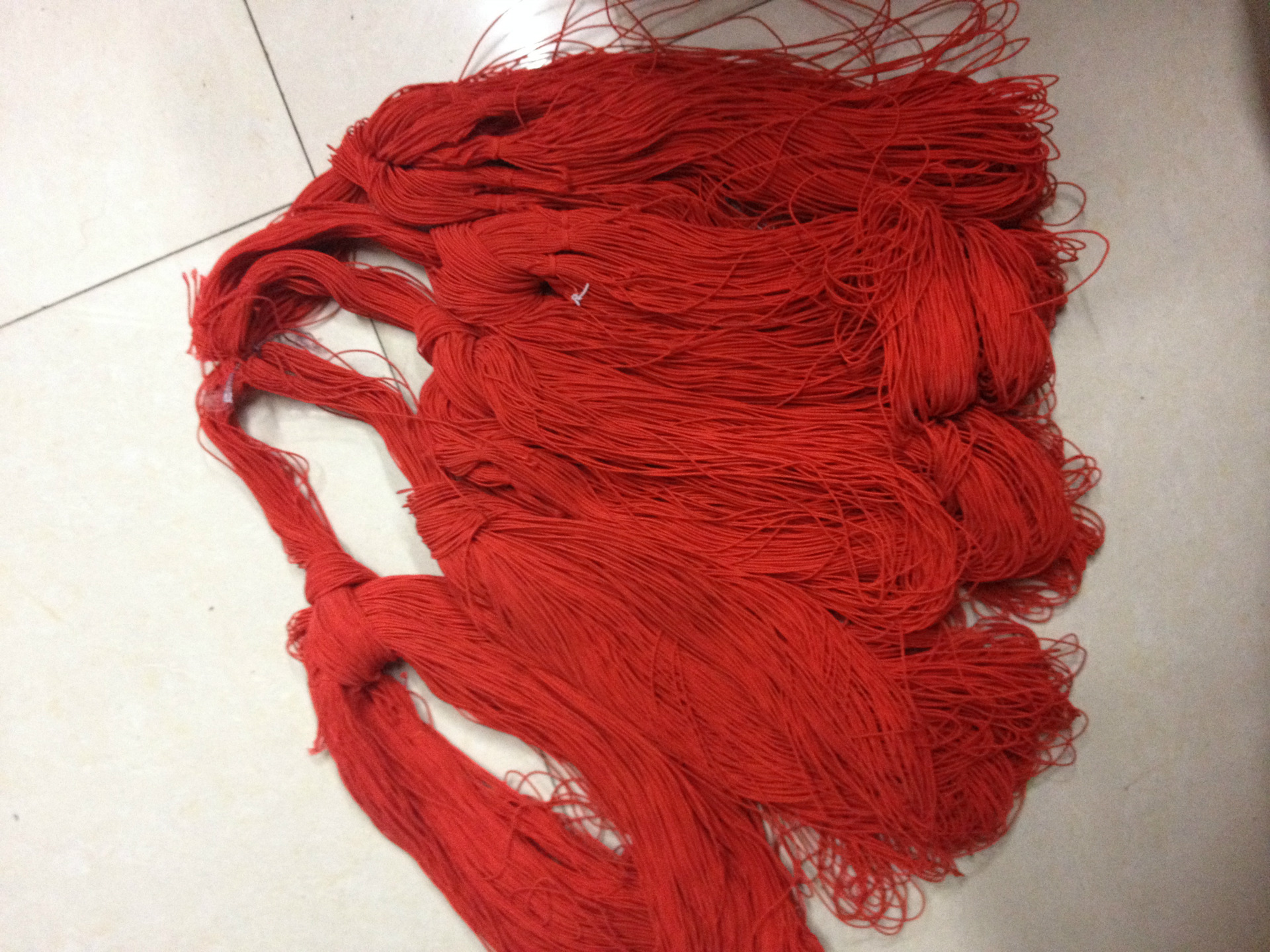 0.8mm Fine round String Beads Filament Elastic Band High Tem...