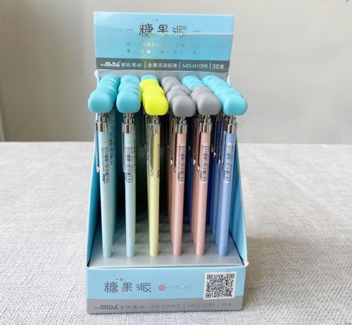 MD-H1098 Fresh Propelling Pencil Creative 0.7mm/0.5mm Propelling Pencil Metal Propelling Pencil Propelling Pencil