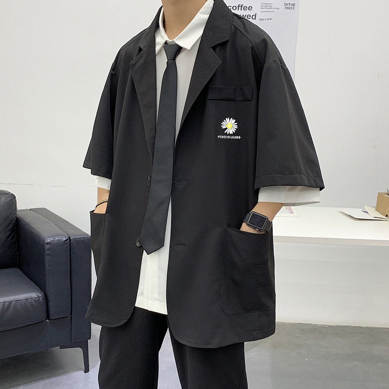 Suit Shirt Men's short sleeve Korean version of the trend of...