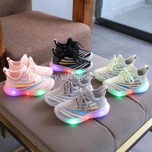 Casual Sports Breathable Led Luminescent Lamp Shoes