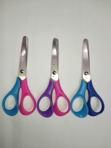 scissors for students stationery scissors children‘s scissors manual scissor five-inch scale stainless steel scissors