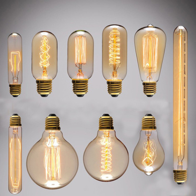仿古灯泡 碳丝灯泡 古典灯泡