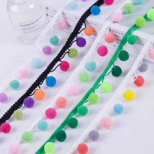 Beads Fur Ball Mixed High Elastic Plush Ball DIY Children‘s Creative Handmade Material Color Decorative Fur Ball 