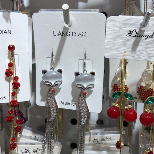 korean fox fashion earrings earrings earrings