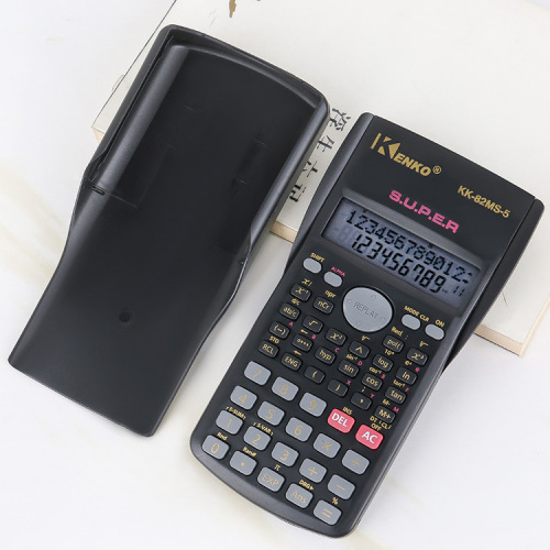 82ms-5 Multifunctional Scientific Function Calculator Factory Direct Sales Stationery for Middle School Students Computer Exam Calculator