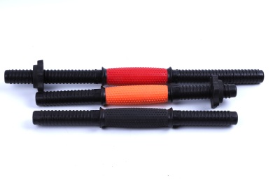 Household Double Brand Plastic Dumbbell Rod with Particles Sporting Goods