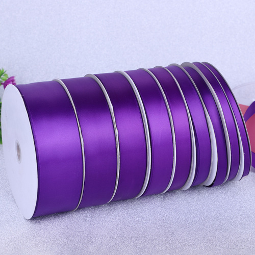 0.3-5cm wide purple polyster ribbon wedding decoration packaging floral accessories cake box encryption ribbon cloth
