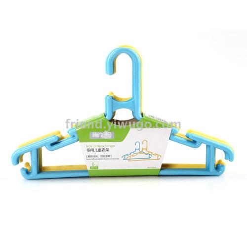 6 clothes hangers for children with 28.5cm friends