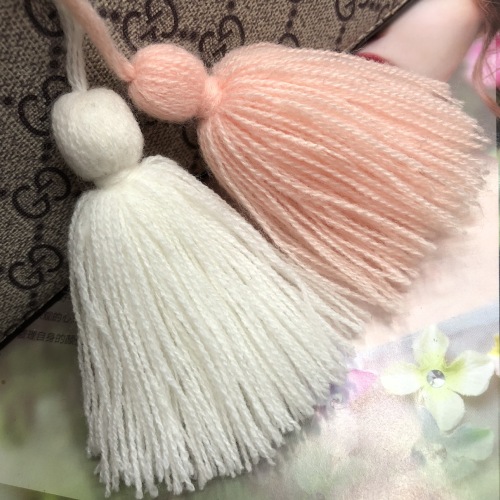 Factory Supplier Handmade Acrylic Cashmere Tassel Tassel Curtain Clothing Accessories Rope Ornament DIY