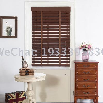 new venetian blinds roller blinds wholesale european-style simple shading imitation wood blinds kitchen finished customized curtains