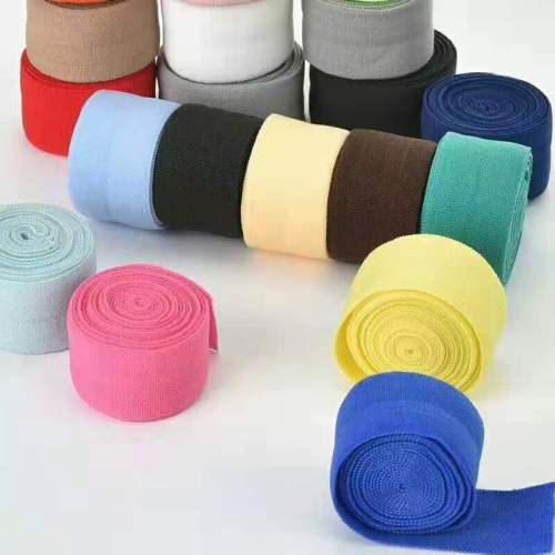Shoe Material Accessories 1.5cm Elastic Edge Taping Machine Shoes Folding Rubber Band Edge Band
