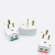 European Style English style South African style 7296 5A plug Multi-function conversion plug ground with light source
