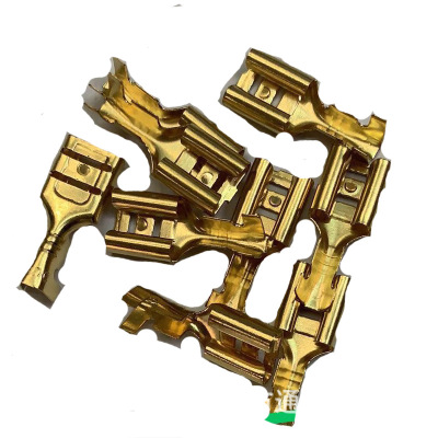 Large brass insert piece hardware fittings